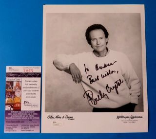 Billy Crystal Signed 8x10 Promo Photo Actor Jsa T19472