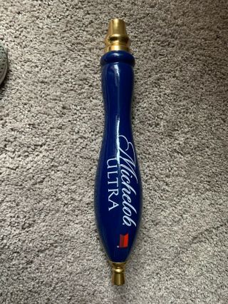 Michelob Ultra Beer Pub Style Tap Handle 11 3/4” Tall
