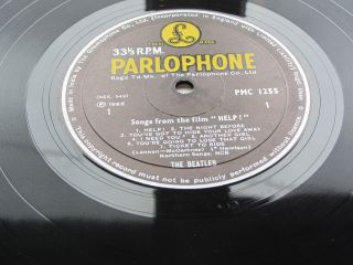The Beatles Orginal 1965 Help Lp Indian Pressing Made In India