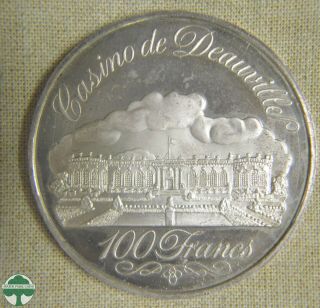 100 Francs Casino Chip - Casino De Deauville