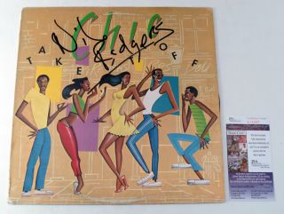 Nile Rodgers Signed Lp Record Album Chic Take If Off W/ Jsa Auto