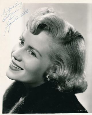 Jacqueline White - Vintage Signed Sepia Photograph