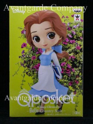 Banpresto Q Posket Belle Country Style Color B Beauty And The Beast 100 Real