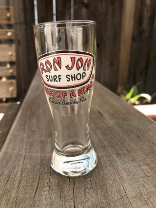 Ron Jon Surf Shop One Of A Kind Cocoa Beach Florida Pilsner Style Shot Glass