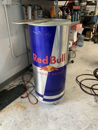 Red Bull Can Cooler/fridge Great.