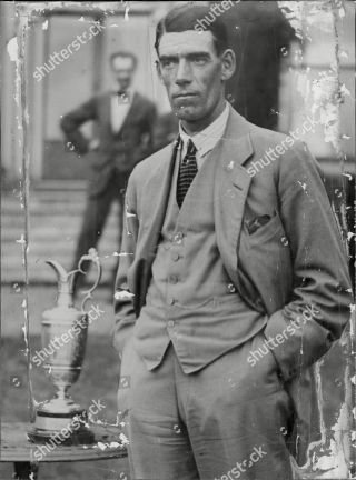 Golf - George Duncan - 1920 Open Champion - Mere Gc Golf Professional Signed Pce