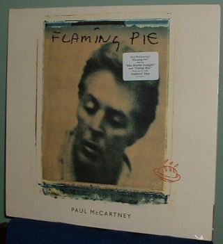 Paul Mccartney Capitol Vinyl Lp Flaming Pie (1997 - Hype Sticker)