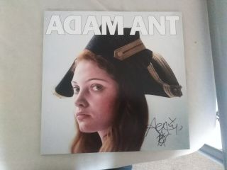 Adam Ant Signed Vinyl Album