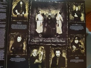 Cradle of Filth - Cruelty and the Beast [2009] 2xLP Vinyl Record NM/VG, 4