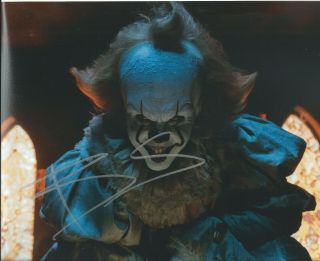Bill Skarsgard Pennywise It In - Person Hand Signed Autographed Photo
