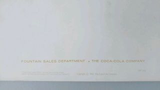 Very Rare 1966 Coca Cola Retailers Book - Facts for Quality Beverage Dispensing 3
