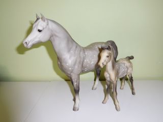 Arabian Mare And Foal Breyer Horses