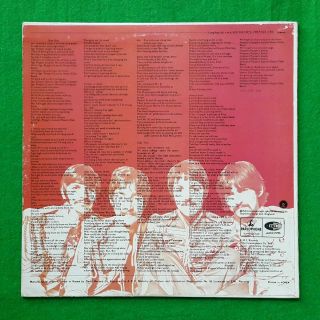 Beatles - Sgt.  Pepper ' s Lonely Hearts ' 77 korea vinyl lp Edited Cover Trax VG, 2
