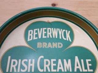VTG Beverwyck Irish Cream Beer Tray,  Beverwyck Breweries Inc.  Albany N.  Y.  1930s 3