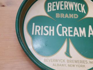 VTG Beverwyck Irish Cream Beer Tray,  Beverwyck Breweries Inc.  Albany N.  Y.  1930s 4