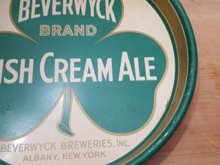 VTG Beverwyck Irish Cream Beer Tray,  Beverwyck Breweries Inc.  Albany N.  Y.  1930s 5