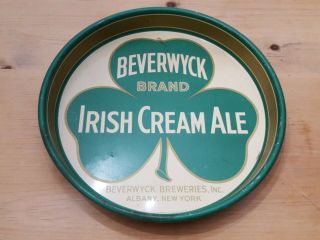 VTG Beverwyck Irish Cream Beer Tray,  Beverwyck Breweries Inc.  Albany N.  Y.  1930s 7