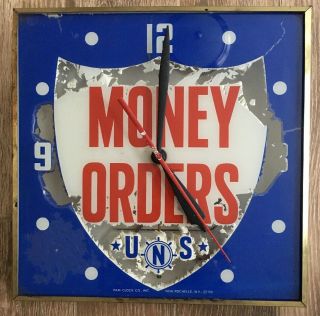 1960 United States Navy Money Orders Pam Clock