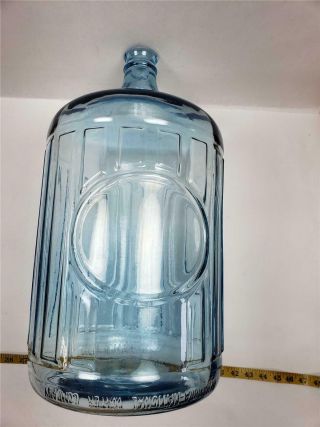 Vintage 5 Gallon Carboy Alhambra Natl Water Co Beer Wine Making Home Decor