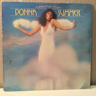 Donna Summer - A Love Trilogy - 12 " Vinyl Record Lp - Ex