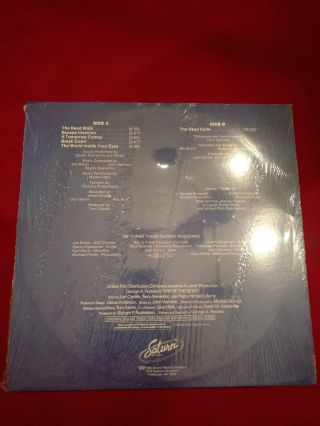 Day of the Dead Soundtrack OST John Harrison RARE 1st press George Romero 2