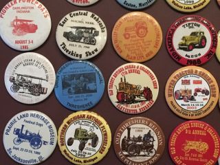 32 MM Minneapolis Moline Antique Tractor & Steam Engine Show Buttons 4