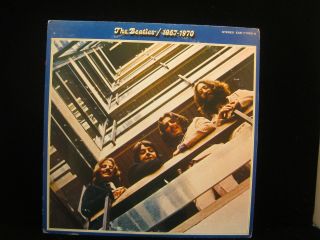 The Beatles 1967 - 1970 Japanese Import Lp Vinyl W/ Obi,  Booklet And Poster