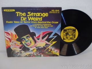 The Strange Dr Weird Tales Of Terror From Beyond Crypt Lp Radiola Mr - 1140 1983