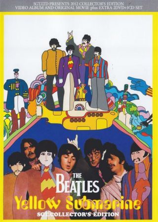 Beatles Yellow Submarine Collectors 1 Cd/ 2 Dvd