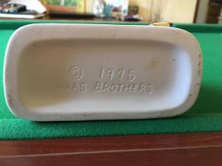 1975 Vintage Haas Brothers Collectible Decanter Card Game Whisky Liquor Flask 5