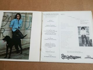 An American Prayer Jim Morrison Music By The Doors Vinyl Record 1978 EX 2