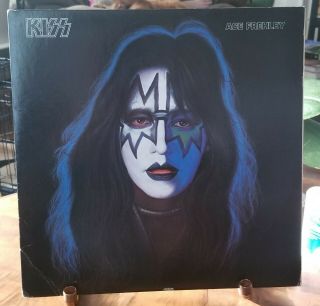 Kiss - Ace Frehley●self Titled Lp●c1978●casablanca●nblp 7121●awesome Rare Poster