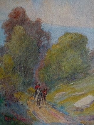Robert Dickey Illustration & Equestrian Artist - Watercolor Art