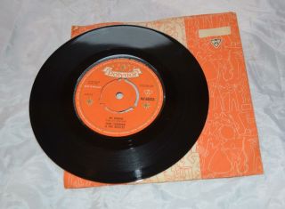 Tony Sheridan & The Beatles Bonnie / Saints Uk 1963 Pressing 45rpm Polydor