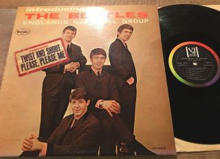 Introducing The Beatles,  With Rare Hype Sticker Cover Vg,  / Ex Coverlp Vg,