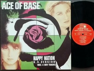 Ace Of Base - Happy Nation U.  S Version 1994 Korea Orig 1st Vinyl Ex,  W/insert