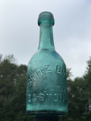 Pre Prohibition Blob Top Seitz Brothers Beer Bottle