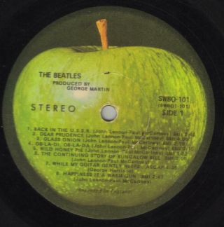 The Beatles White Album 2LP 1968 pressing A 1682973 4