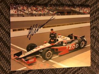 A J Allmendinger Signed 8x10 Photo Indy Car Indianapolis 500 Autographed