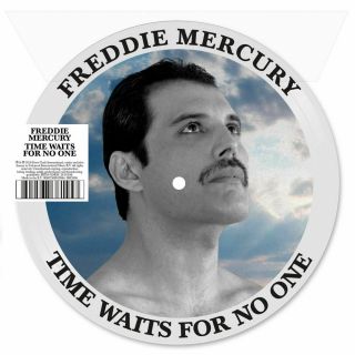 Queen - Freddy Mercury - Time Waits For No One 7 " Vinyl Picture Disc Exclusive