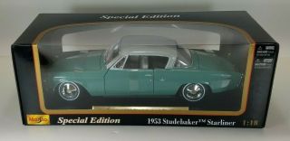 Maisto 1:18 Special Edition 1953 Studebaker Starliner Nib