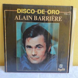 Alain BarriÈre - Disco De Oro Vol.  1 - 1981 Rare Mexican Lp French Pop Chanson