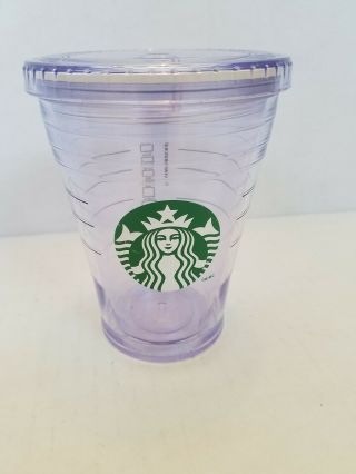 Starbucks 12 Oz Reusable Coffee Tumbler Cup Mug No Straw