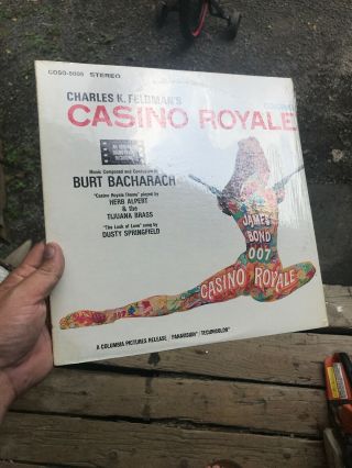 Casino Royale James Bond 1967 Orig Soundtrack Burt Bacharach Shrink Ex,  Rare 3