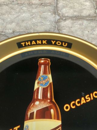 1940/50’s Schlitz Beer Tray Sign Advertising Brewing Milwaukee Wis Jos. 5