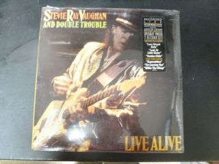 Stevie Ray Vaughan Live Alive 2lp W/hype Sticker