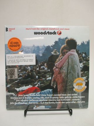 " Woodstock: Music Soundtrack " Vinyl 3 - Lp Set Cotillion Rsd 2019 Limited Ed