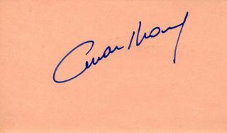 Omar Sharif Lawrence Of Arabia Doctor Zhivago Funny Girl Signed Autograph