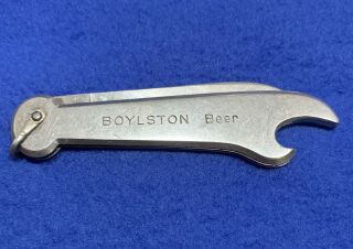 Boylston Beer Pickwick Ale Knife & Bottle Opener Vintage Made By Paul A Henckels