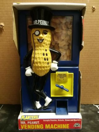 Mr.  Peanut Vintage Collectible Vending Machine